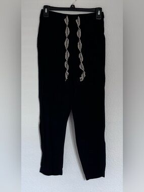 Mango MNG
Women's Flowy Jogger Pants with Tie, Black size XXS